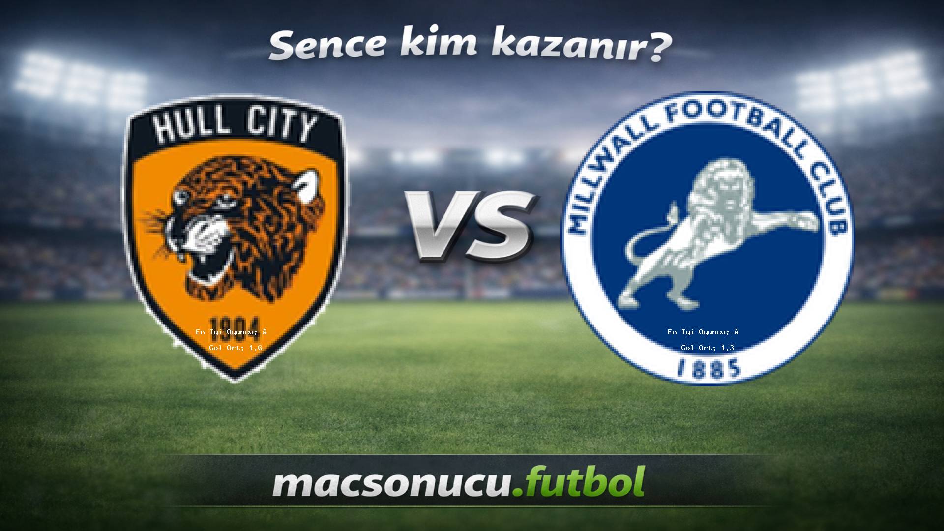 Hull City - Millwall maç görseli