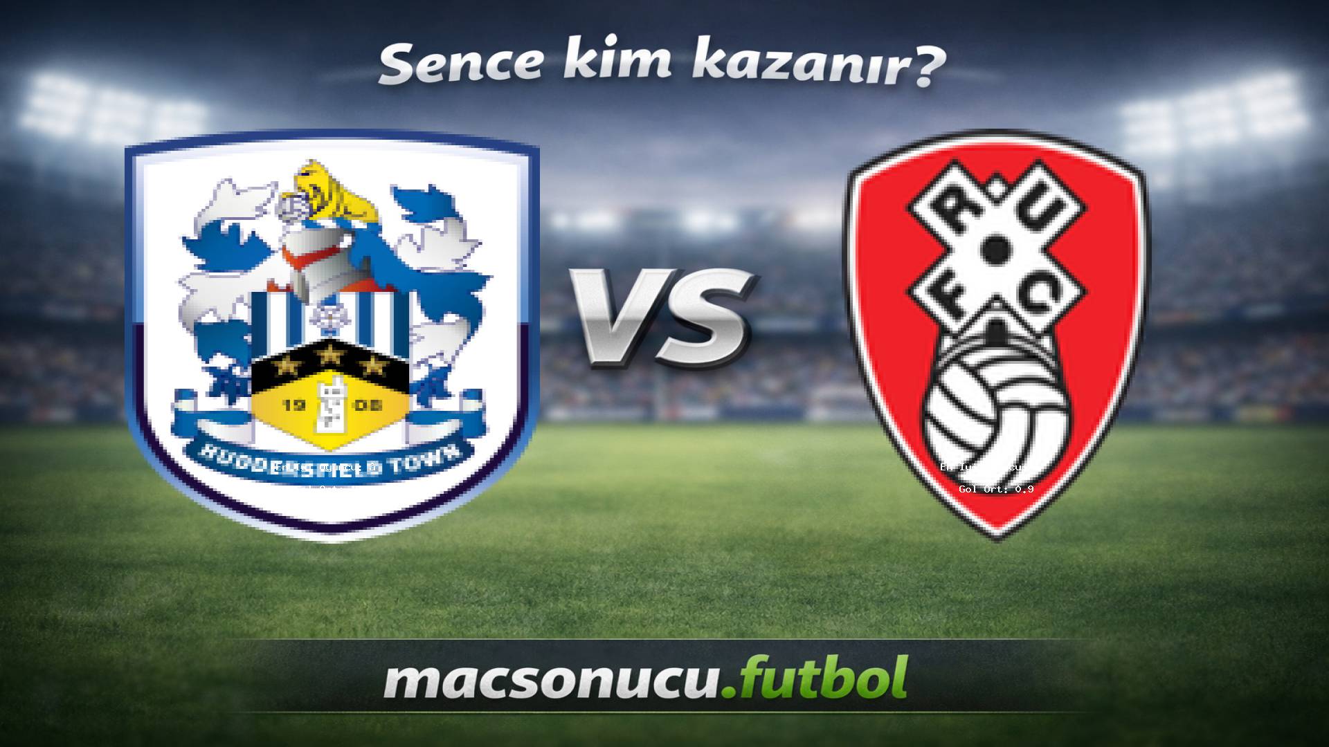 Huddersfield - Rotherham maç görseli
