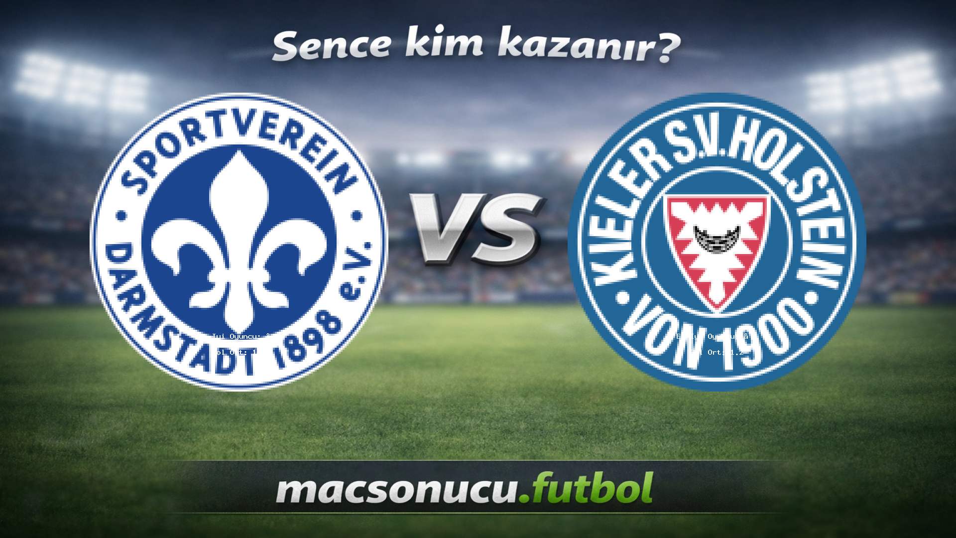 SV Darmstadt 98 - Holstein Kiel maç görseli