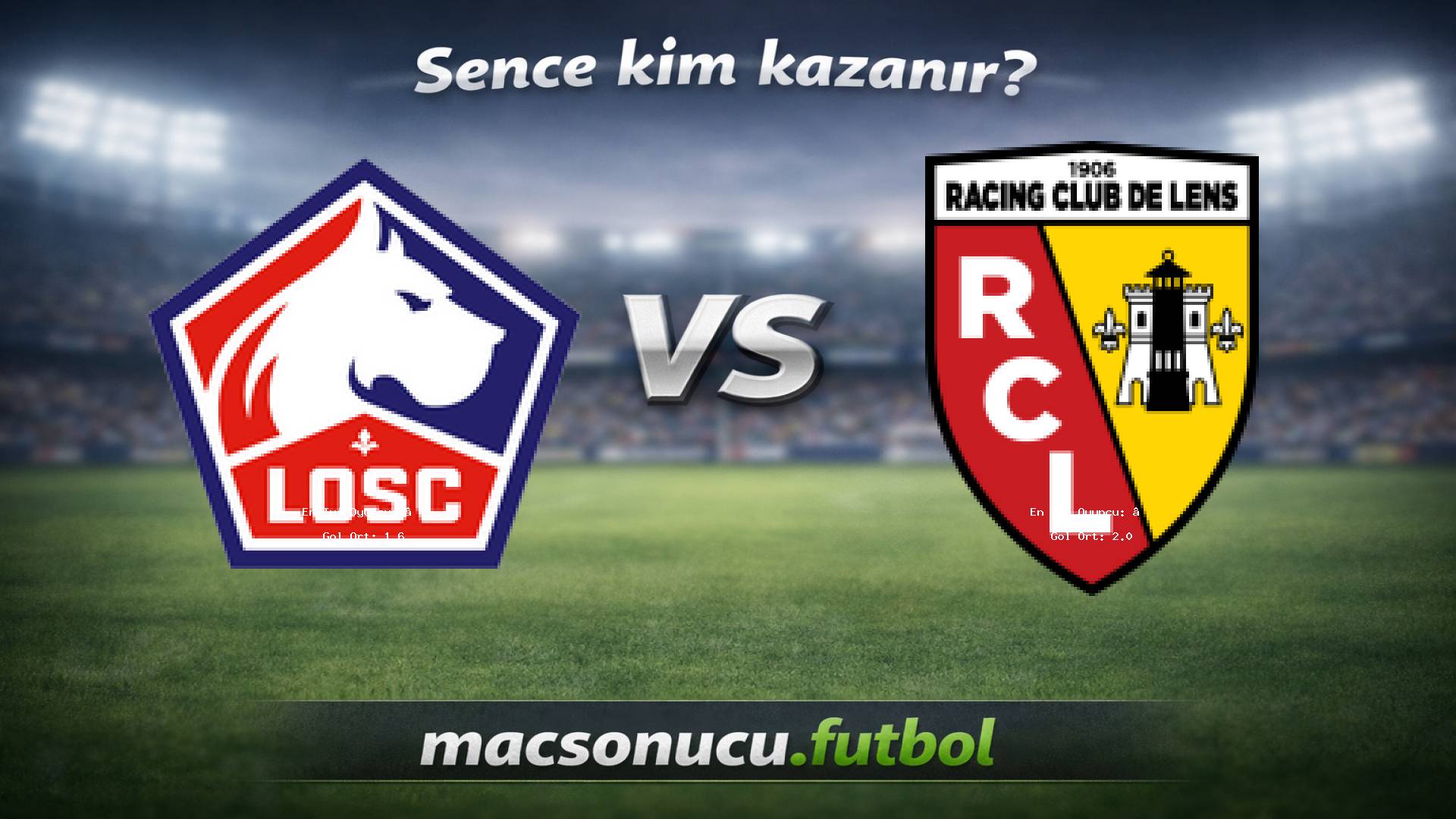 Lille - Lens maç görseli