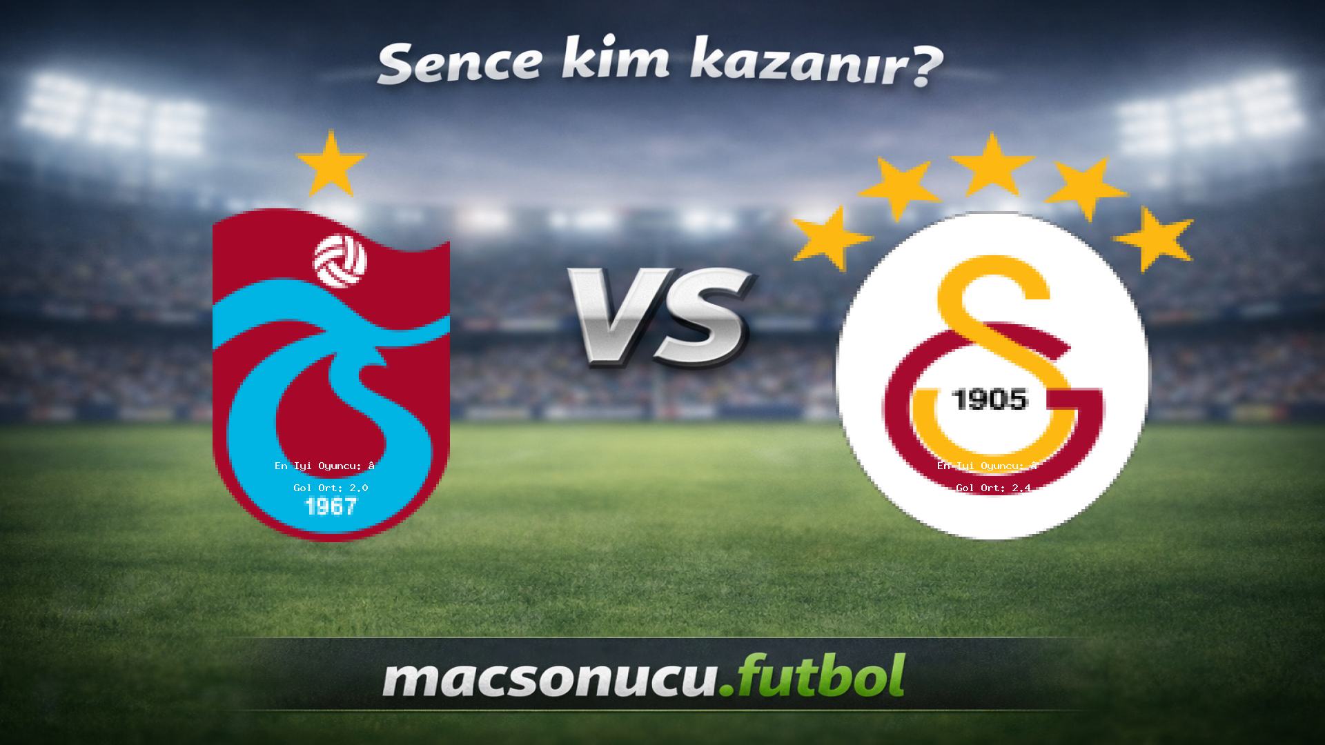 Trabzonspor - Galatasaray maç görseli