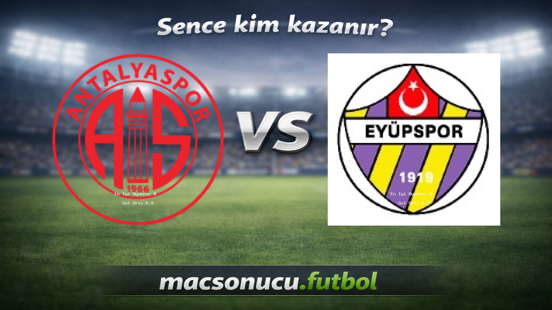 Antalyaspor - Eyüpspor maç görseli