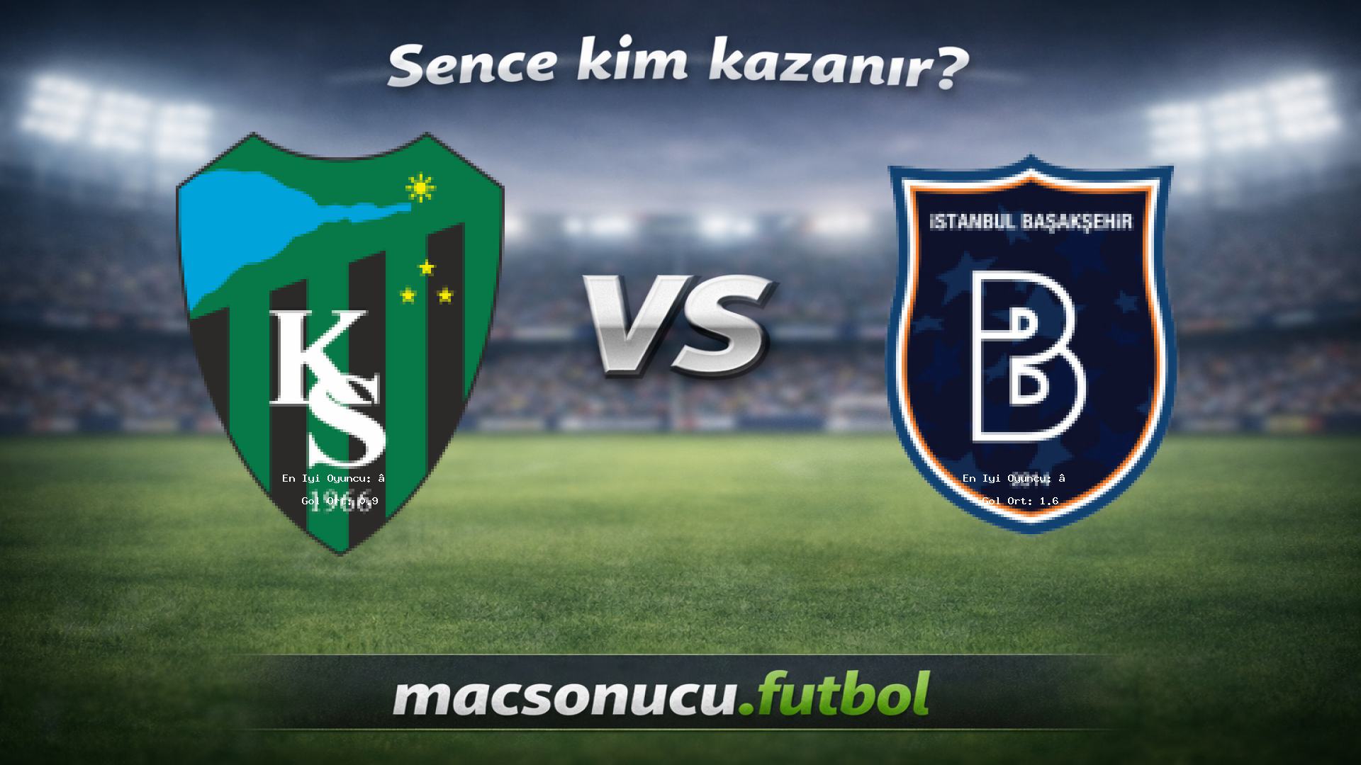 Kocaelispor - Başakşehir maç görseli