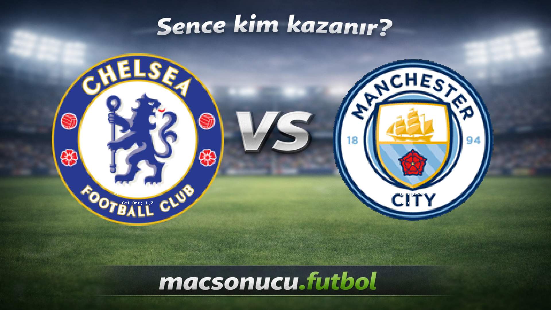 Chelsea - Manchester City maç görseli