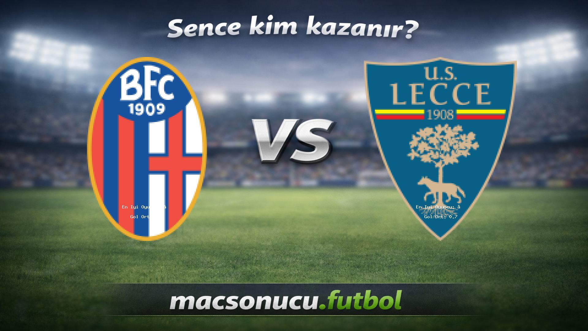 Bologna - Lecce maç görseli