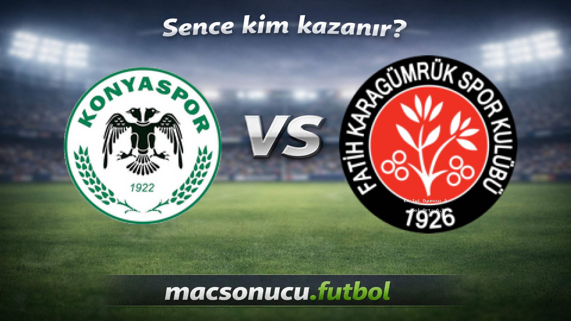 Konyaspor - Fatih Karagümrük maç görseli