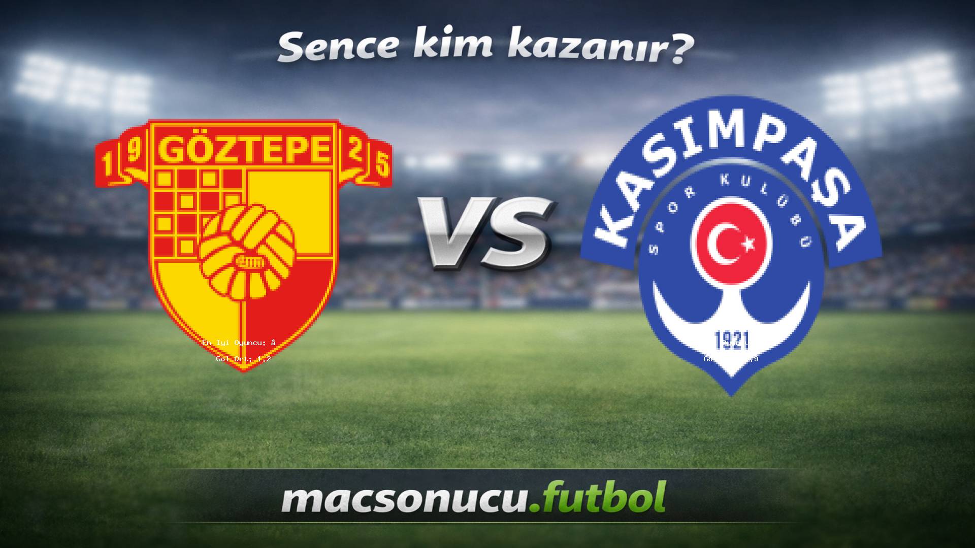 Göztepe - Kasımpaşa maç görseli