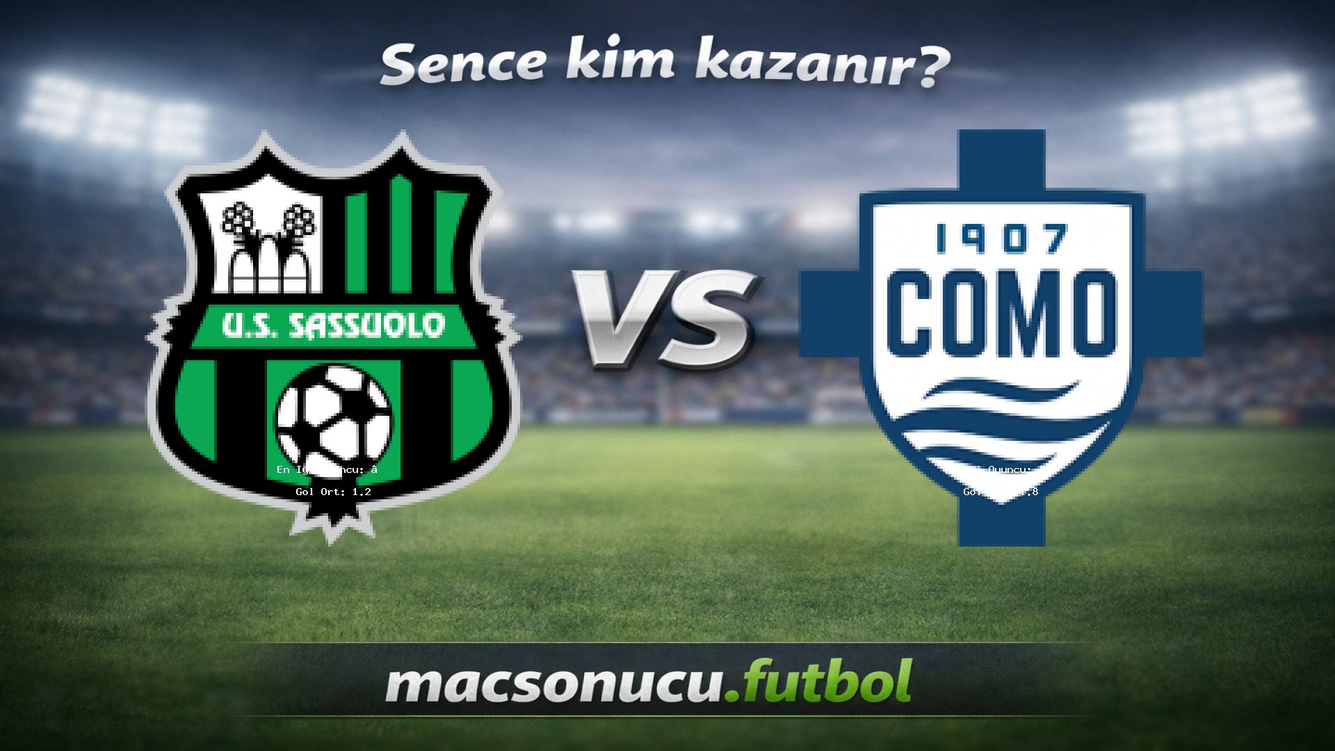 Sassuolo - Como maç görseli