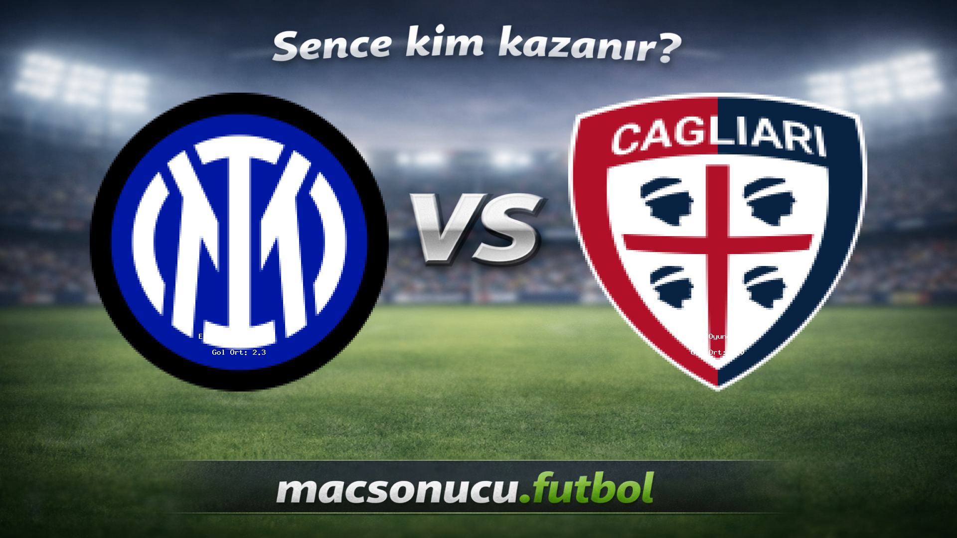 Inter - Cagliari maç görseli