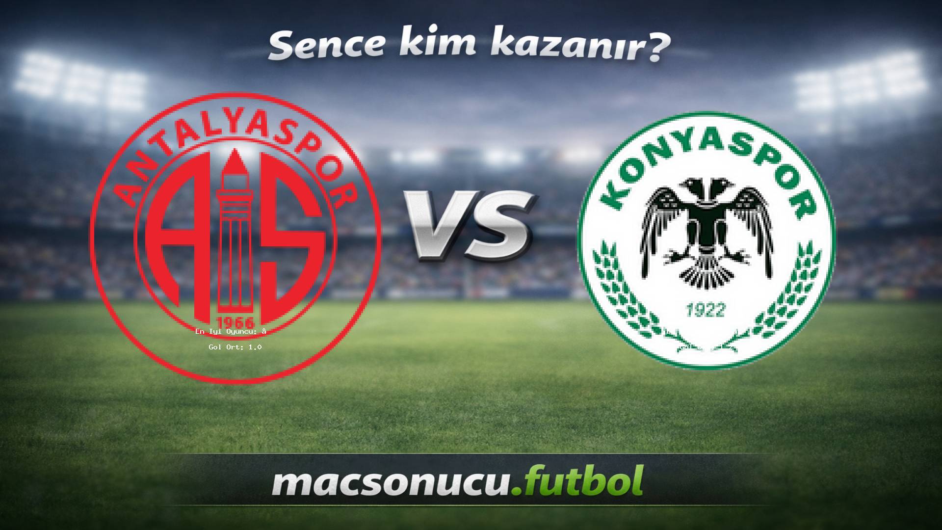 Antalyaspor - Konyaspor maç görseli