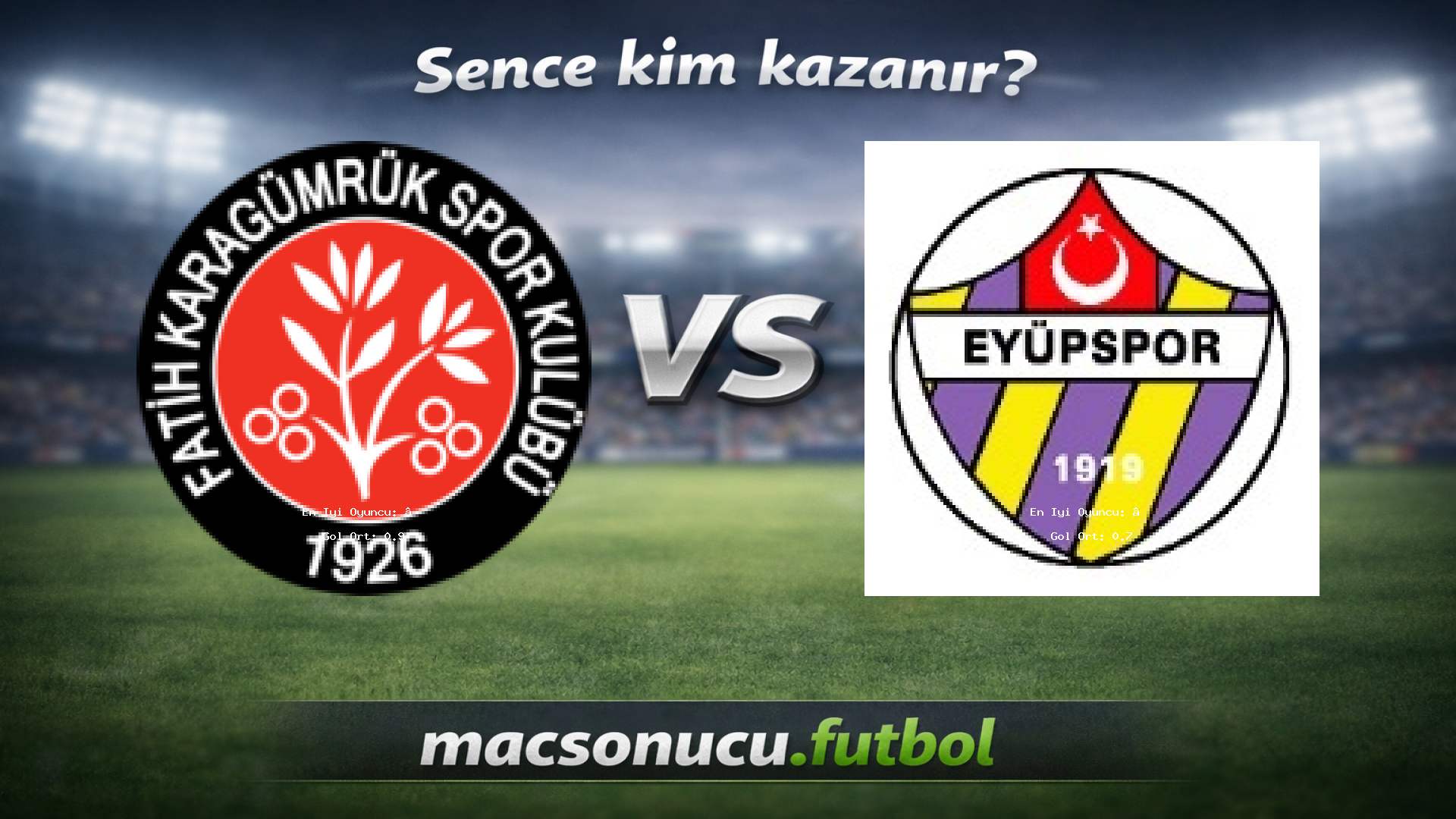 Fatih Karagümrük - Eyüpspor maç görseli