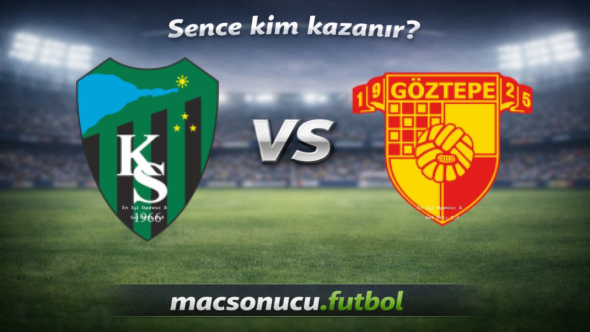 Kocaelispor - Göztepe maç görseli