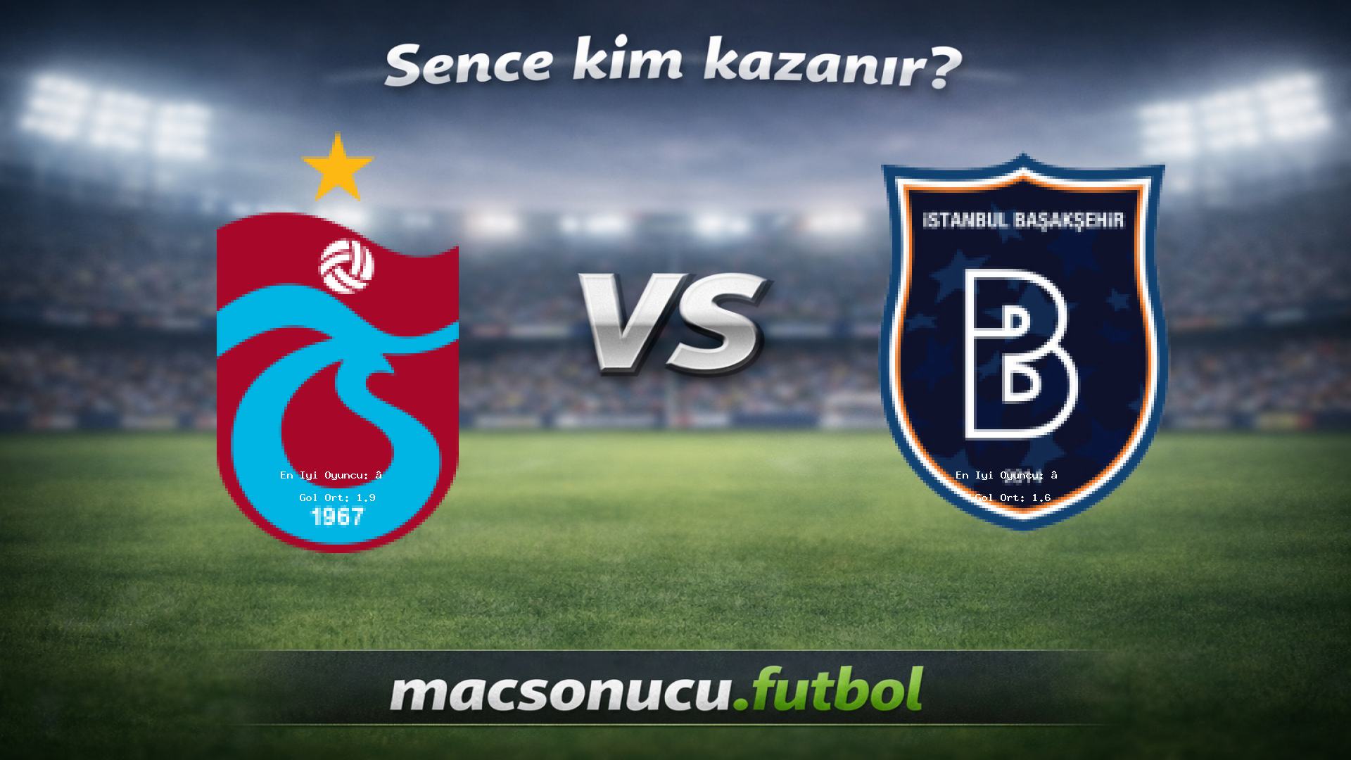 Trabzonspor - Başakşehir maç görseli