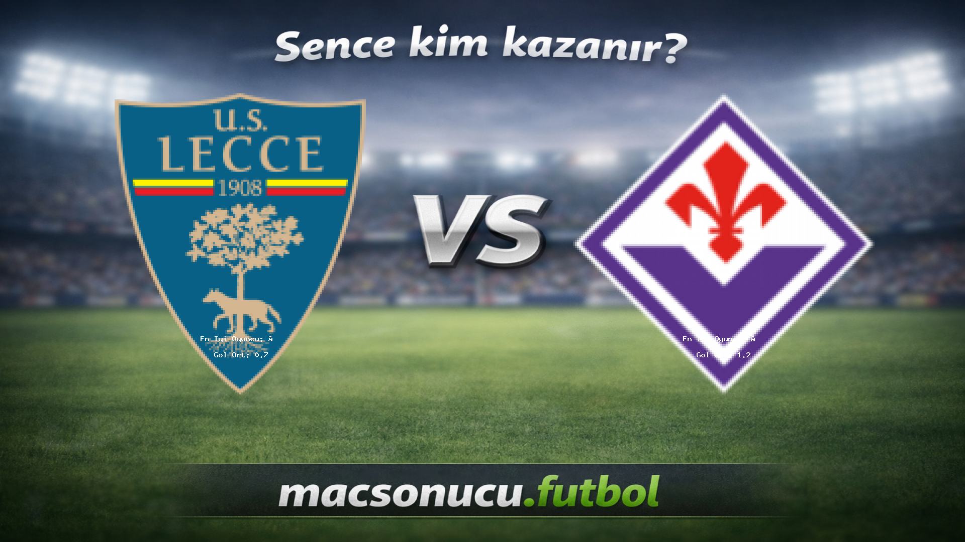 Lecce - Fiorentina maç görseli