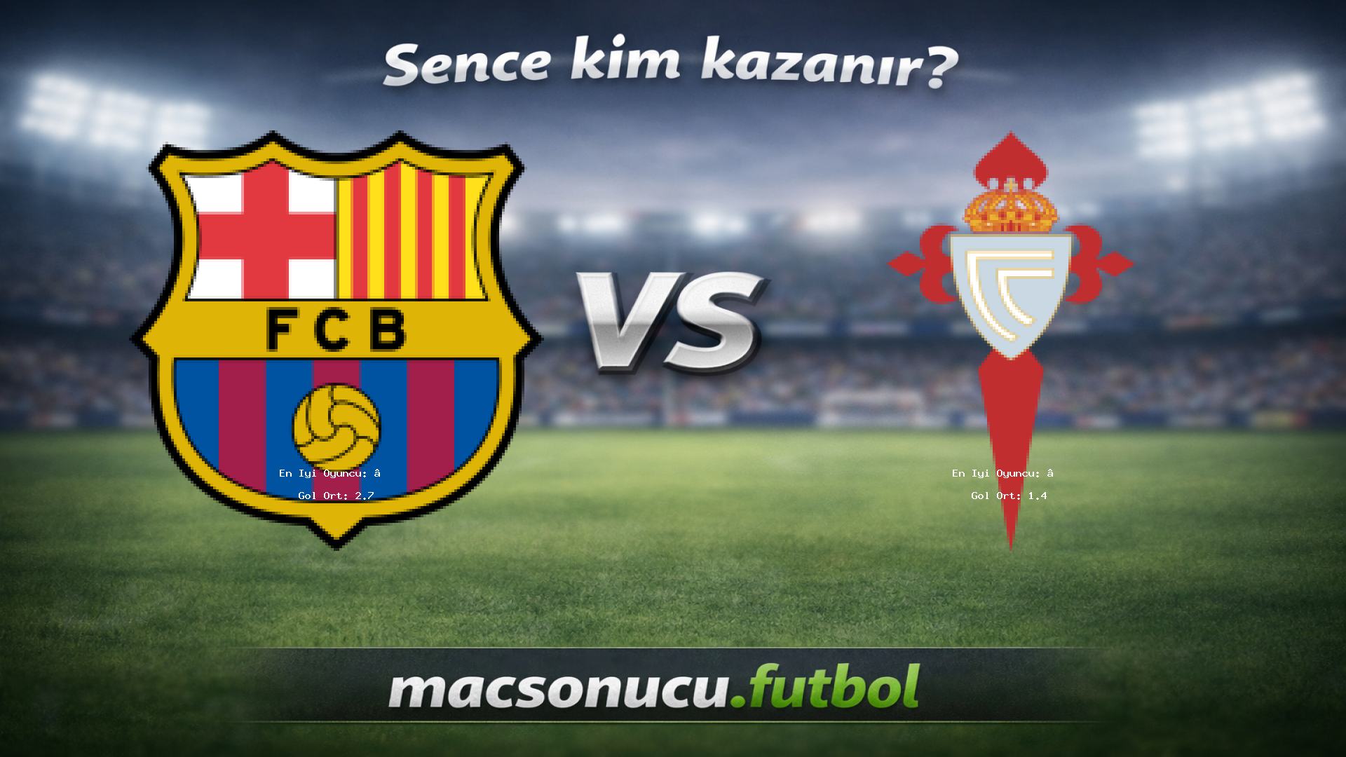 Barcelona - Celta Vigo maç görseli