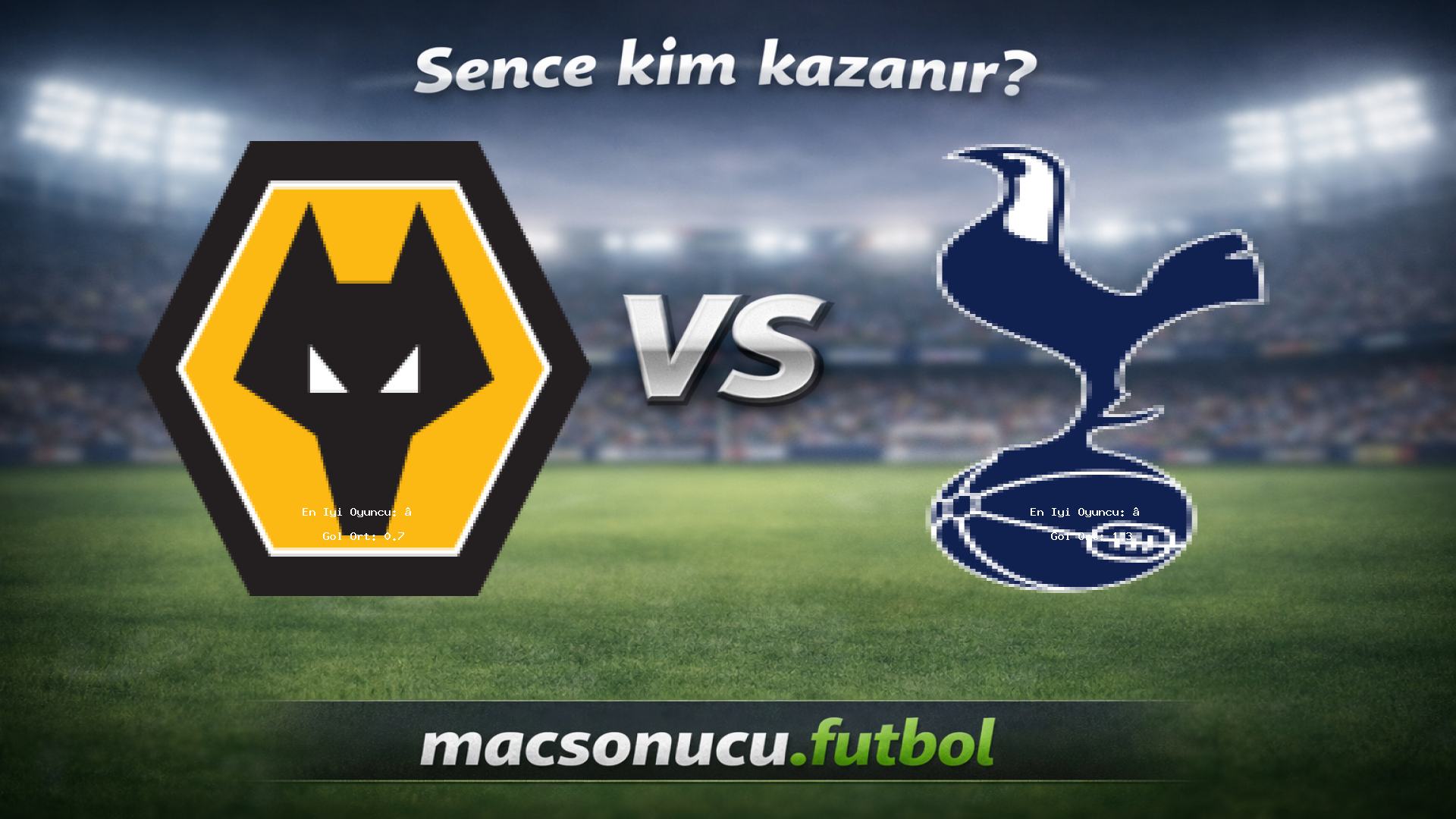 Wolves - Tottenham maç görseli