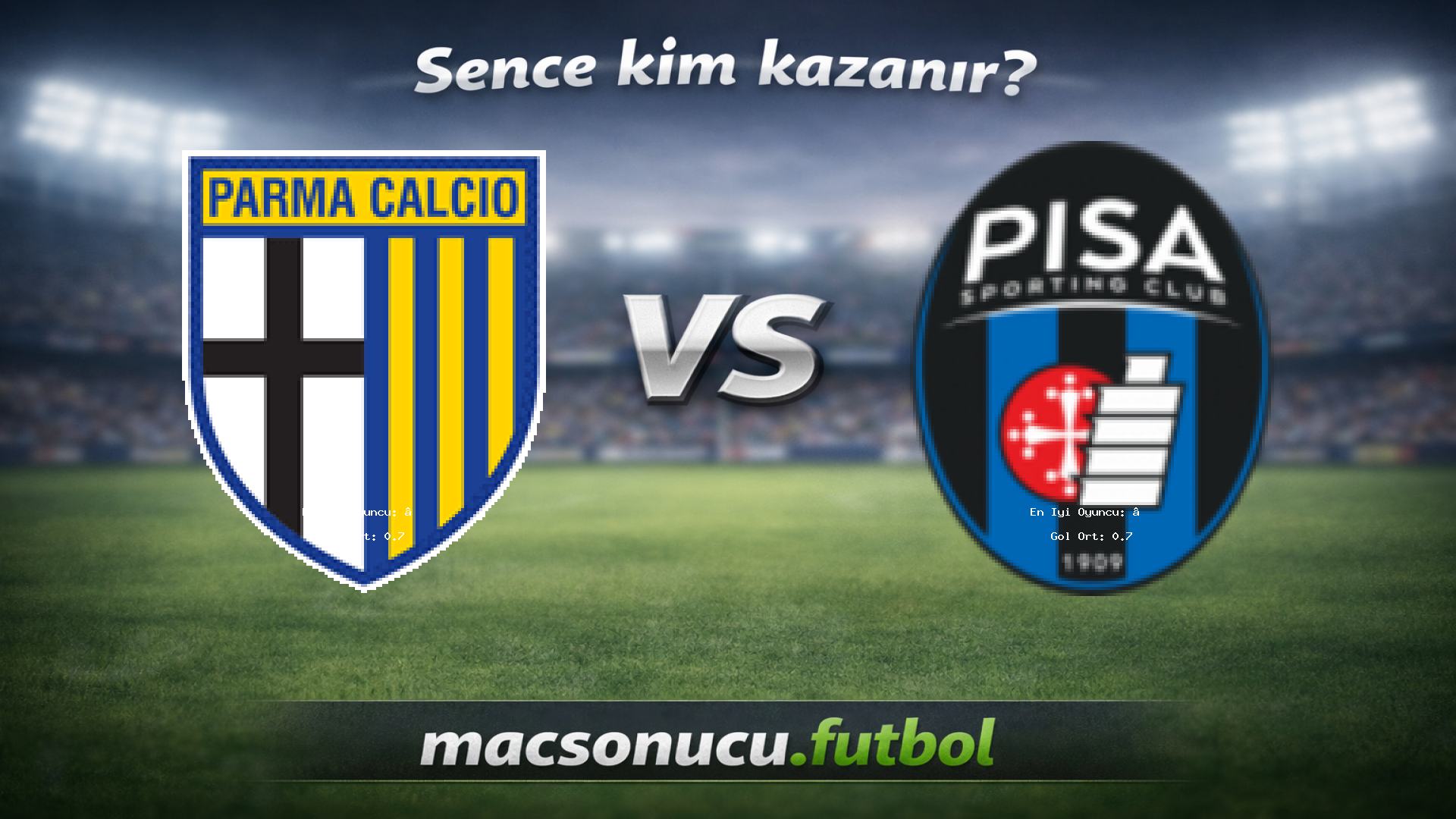Parma - Pisa maç görseli