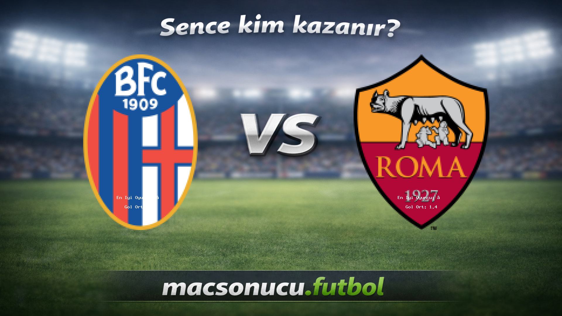 Bologna - AS Roma maç görseli