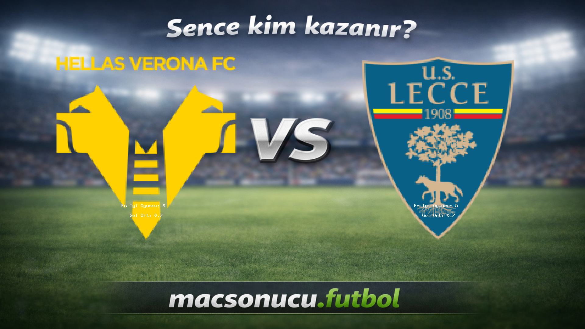 Hellas Verona - Lecce maç görseli