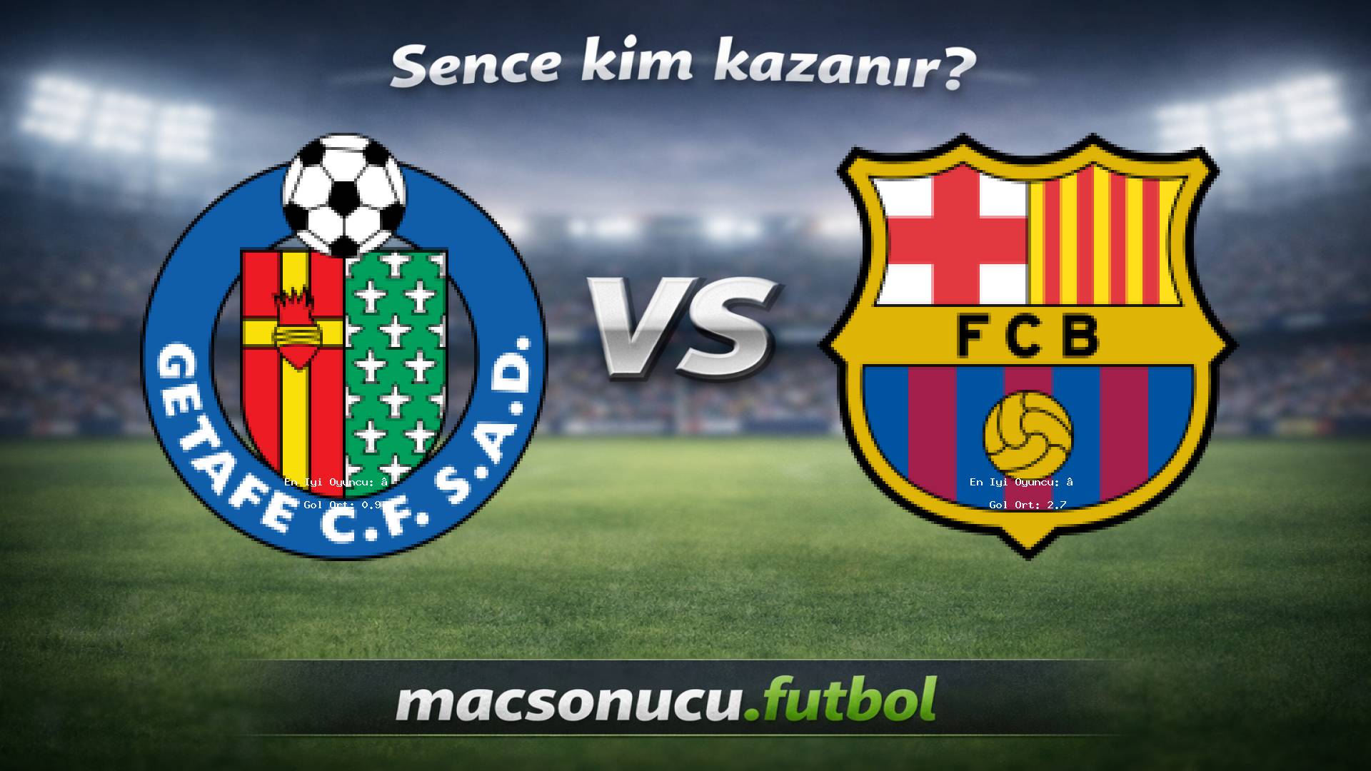 Getafe - Barcelona maç görseli