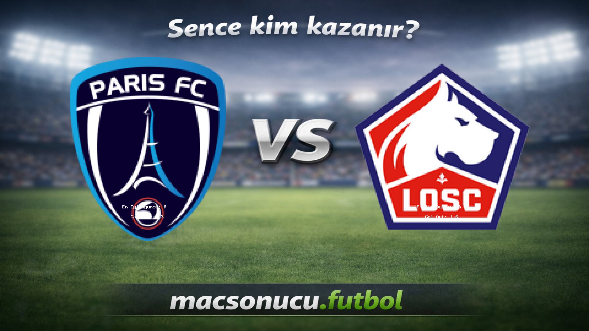 Paris FC - Lille maç görseli