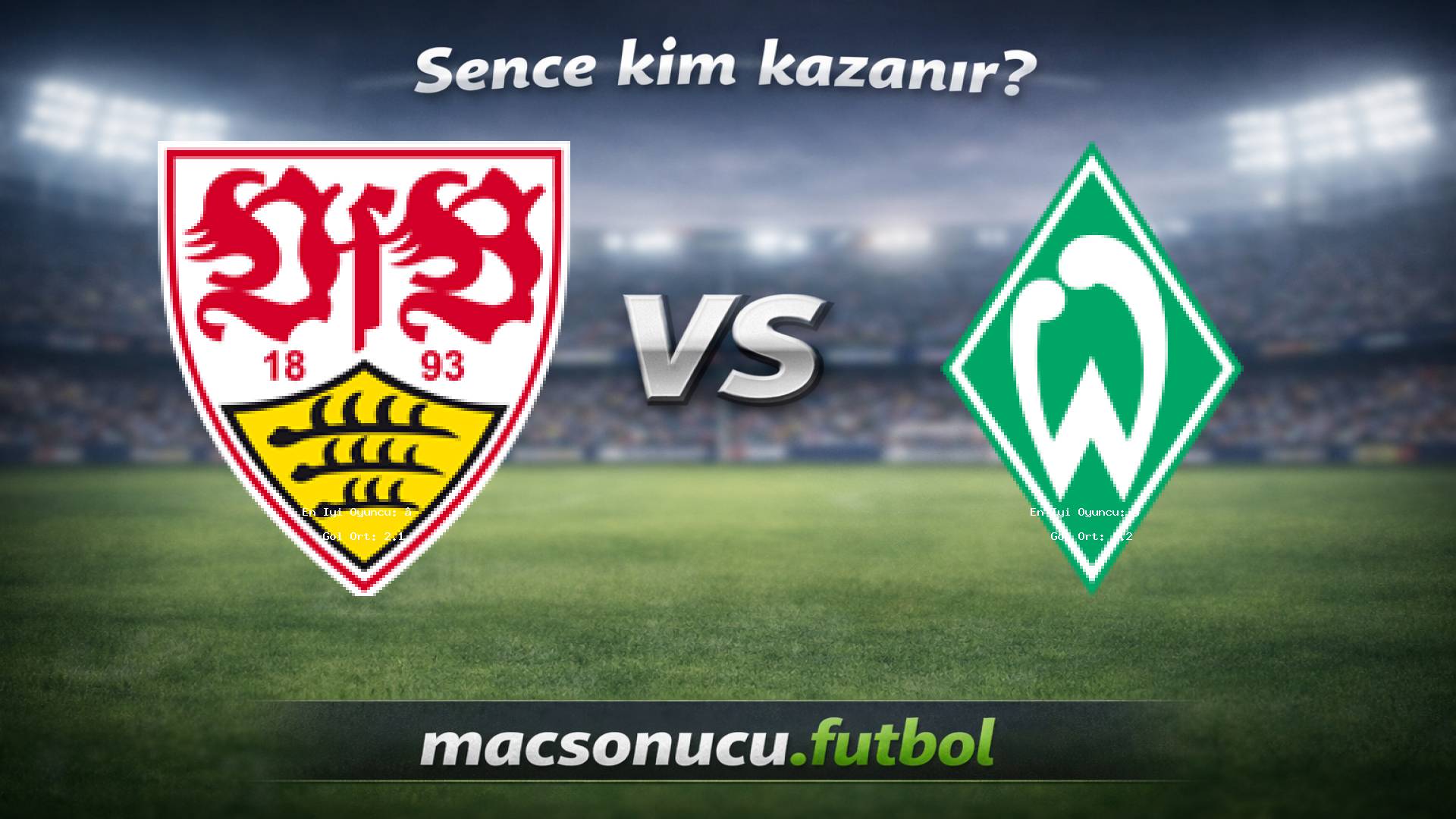 VfB Stuttgart - Werder Bremen maç görseli