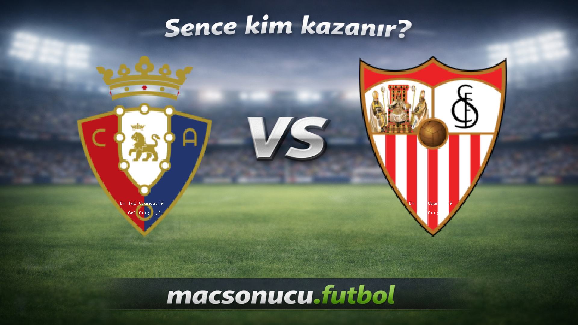 Osasuna - Sevilla maç görseli