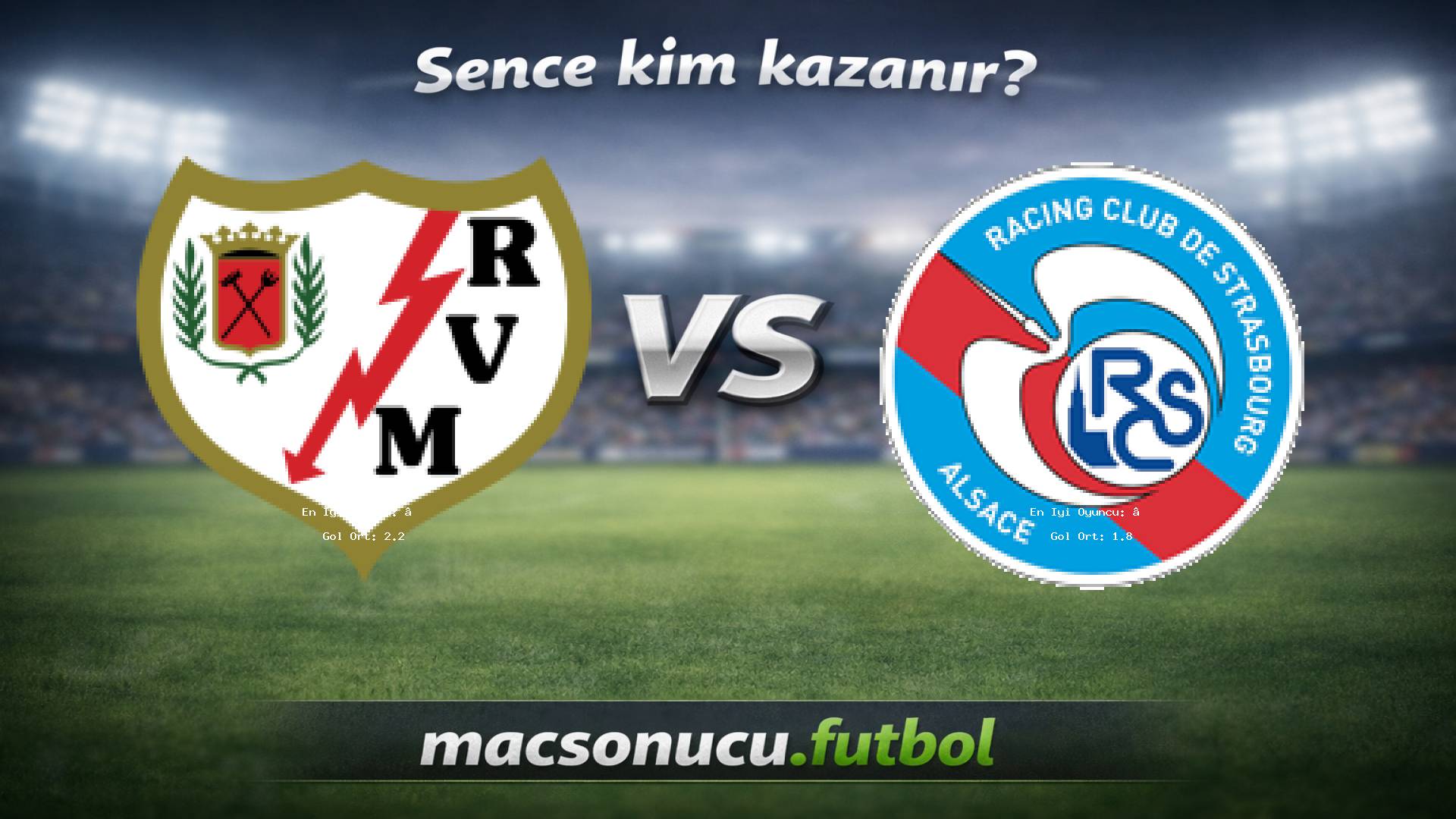 Rayo Vallecano - Strasbourg maç görseli